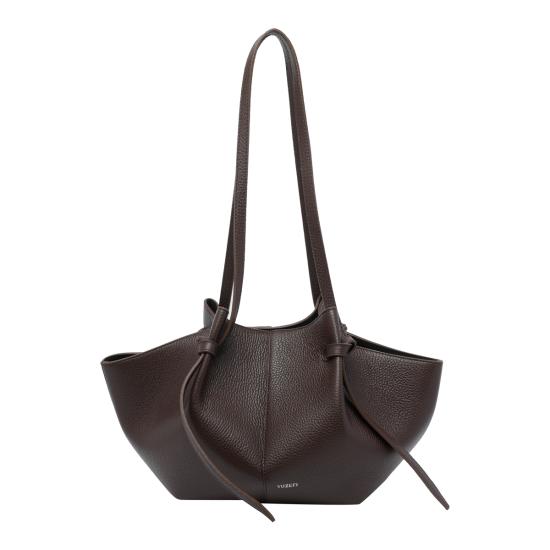 26FW 유제피 숄더백 MOCHI PEBBLE GRAIN LEATHERL038 Brown