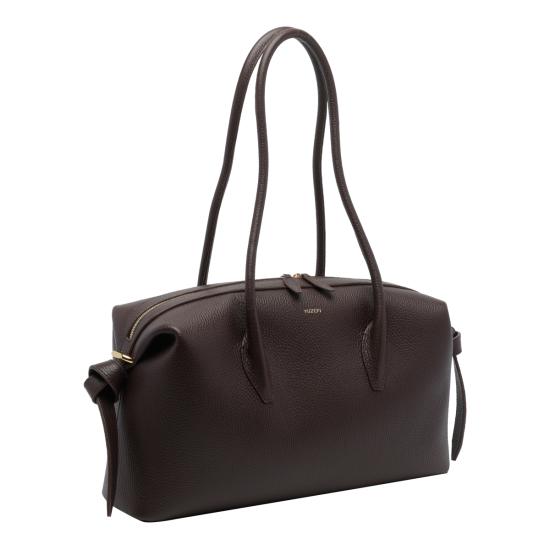 26FW 유제피 숄더백 BRIOCHE DUFFLE PEBBLE GRAIN LEATHERL038 Brown - YUZEFI