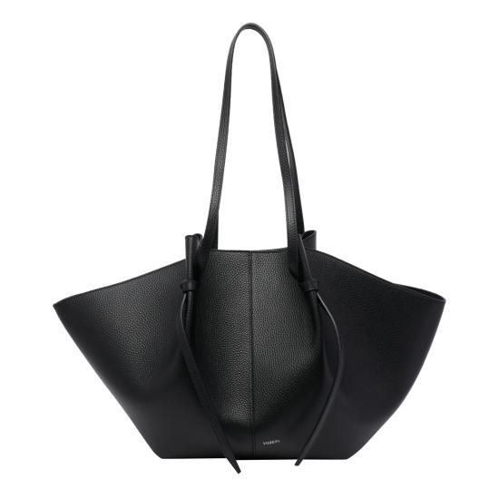 26FW 유제피 숄더백 LARGE MOCHI PEBBLE GRAIN LEATHERL034 Black