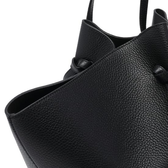 26FW 유제피 숄더백 LARGE MOCHI PEBBLE GRAIN LEATHERL034 Black - YUZEFI
