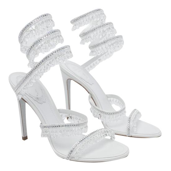 26FW 르네 카오빌라 샌들 C12535 105R001CYTS White - RENE CAOVILLA