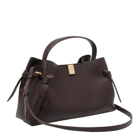 26FW 유제피 숄더백 GYOZA PEBBLE GRAIN LEATHERL038 Brown - YUZEFI