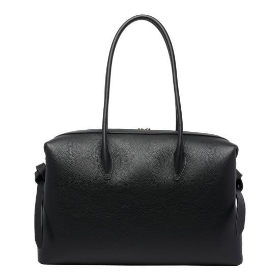 26FW 유제피 숄더백 LARGE BRIOCHE DUFFLE PEBBLE GRAIN LEATHERL034 Black - YUZEFI