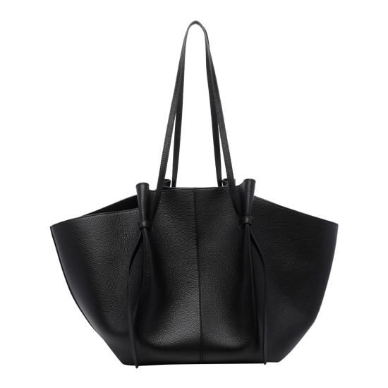 26FW 유제피 숄더백 XL MOCHI PEBBLE GRAIN LEATHERL034 Black - YUZEFI