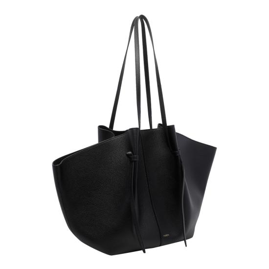 26FW 유제피 숄더백 XL MOCHI PEBBLE GRAIN LEATHERL034 Black - YUZEFI