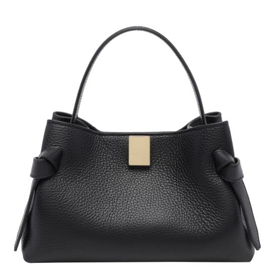 26FW 유제피 숄더백 GYOZA MINI PEBBLE GRAIN LEATHERL034 Black