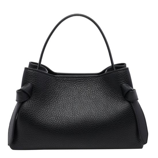 26FW 유제피 숄더백 GYOZA MINI PEBBLE GRAIN LEATHERL034 Black - YUZEFI