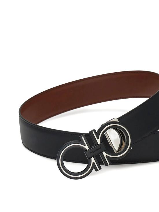 26FW 살바토레 페라가모 가죽 벨트 670724 0793848 NERO - SALVATORE FERRAGAMO