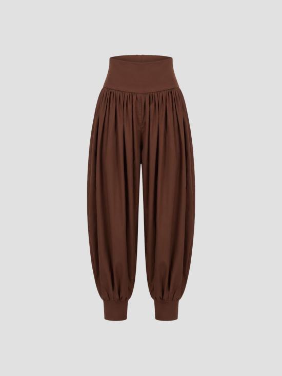26SS 라미아 라가 팔라초 팬츠 SS26PA01BRN BRN BROWN