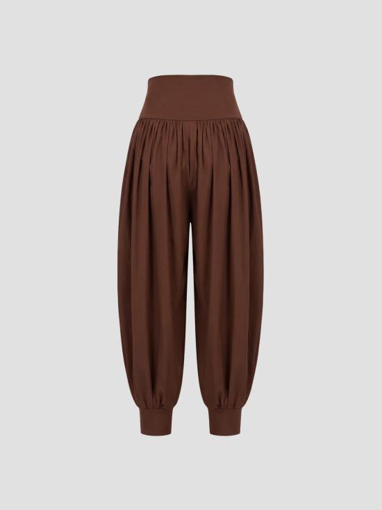 26SS 라미아 라가 팔라초 팬츠 SS26PA01BRN BRN BROWN - LAMIA LAGHA
