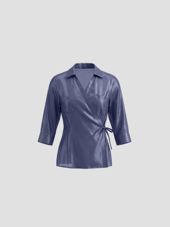 26SS 팔로마울 블라우스 WV1901135 135 Navy