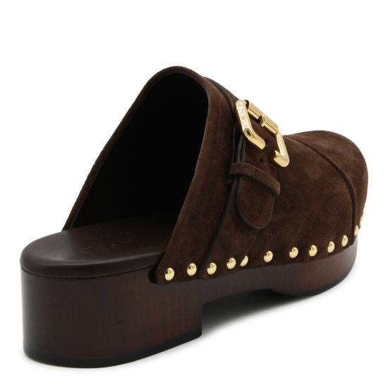 26FW 끌로에 뮬/슬리퍼 CH26S12ZRY 27Z CHOCOLATE BROWN - CHLOE
