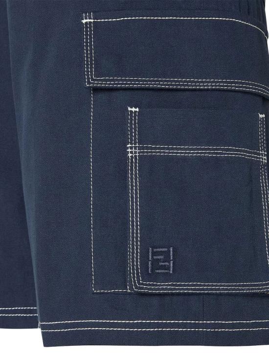 26FW 펜디 데님 숏팬츠 FB1126 B15A F0QB0 NAVY - FENDI