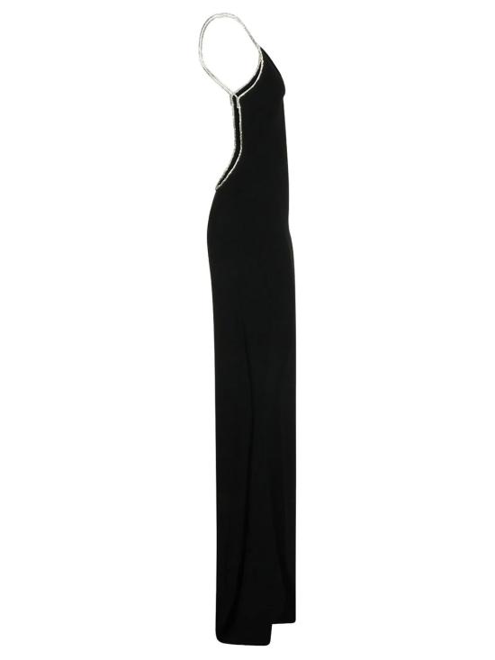 26FW 톰포드 롱 원피스 AB3697 SDE539 NTN BLACK CRYSTAL - TOMFORD