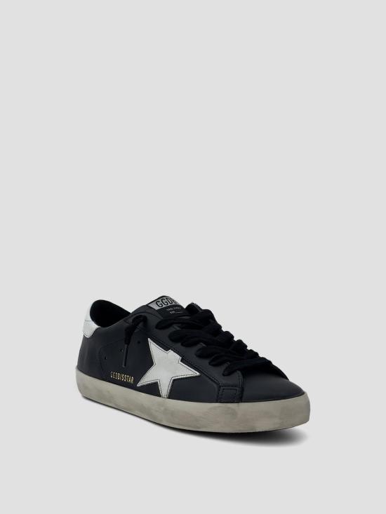 26SS 골든구스 슈퍼스타 스니커즈 GMF00101F000321 80203 BLACK WHITE - GOLDEN GOOSE
