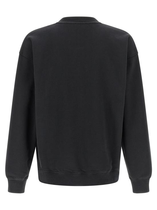 26FW 디젤 긴팔 티셔츠 S-Boxt-N5 스웨트셔츠 블랙 - DIESEL