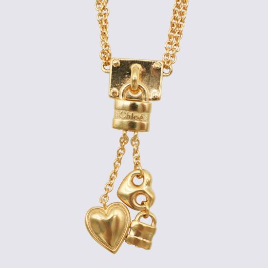 26FW 끌로에 목걸이/팬던트 CH26AJN07CB7 9DC VINTAGE GOLD - CHLOE