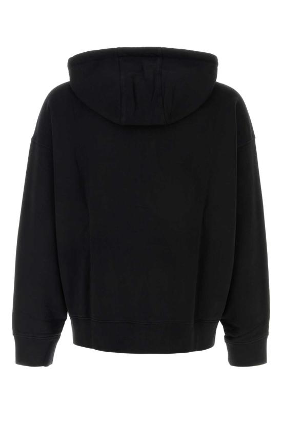 26SS 메종키츠네 폭스 헤드 지퍼 오버사이즈 후드 자켓 PM02138KM0340P199 BLACK DOM - MAISON KITSUNE