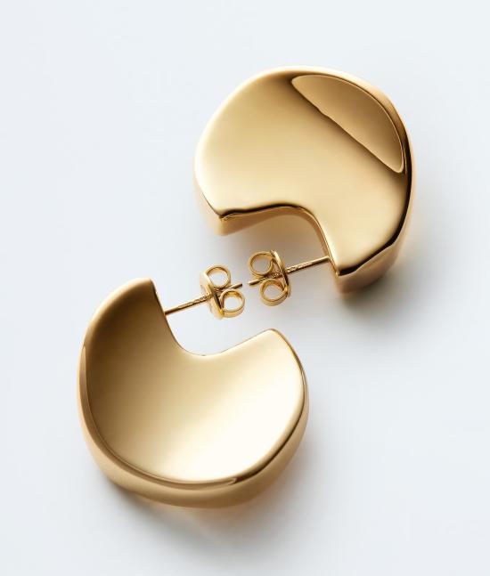 26FW 보테가베네타 이어링 876608VAHU08120 Gold - BOTTEGA VENETA