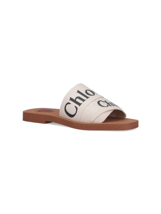 26FW 끌로에 뮬/슬리퍼 C22U188Z3 101 White - CHLOE