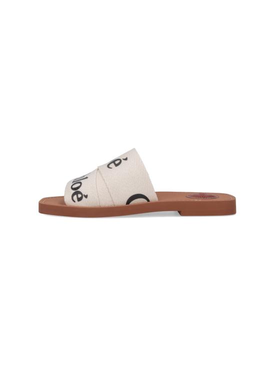 26FW 끌로에 뮬/슬리퍼 C22U188Z3 101 White - CHLOE