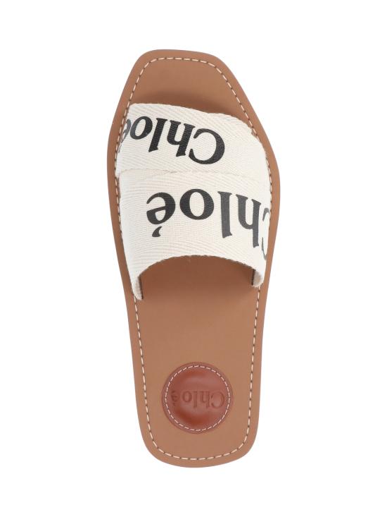 26FW 끌로에 뮬/슬리퍼 C22U188Z3 101 White - CHLOE