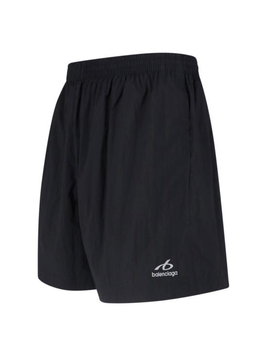 26FW 발렌시아가 스윔팬츠 A001NP 4G4B2 1000 Black - BALENCIAGA