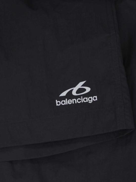 26FW 발렌시아가 스윔팬츠 A001NP 4G4B2 1000 Black - BALENCIAGA