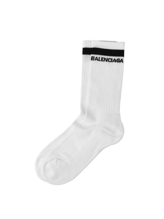 26FW 발렌시아가 양말 A001O9 4F1B5 9060 White - BALENCIAGA