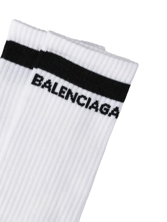 26FW 발렌시아가 양말 A001O9 4F1B5 9060 White - BALENCIAGA
