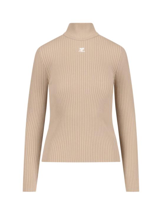 26FW 쿠레쥬 터틀넥 PERMPU022FI0001 1054 Beige