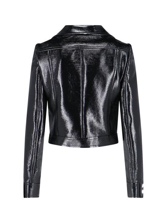 26FW 쿠레쥬 가죽 자켓 PERCBL005VY0014 9999 Black - COURREGES