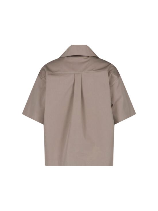 26FW 발렌시아가 반팔 셔츠 A001ZT TSP13 9509 Beige - BALENCIAGA