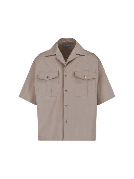 26FW 발렌시아가 반팔 셔츠 A001ZT TSP13 9509 Beige
