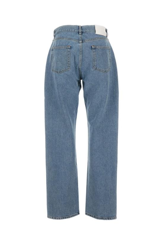 25SS 루루 드 세종 데님 팬츠 WULARWASHEDLIGHTBLUE Blue - LOULOU DE SAISON