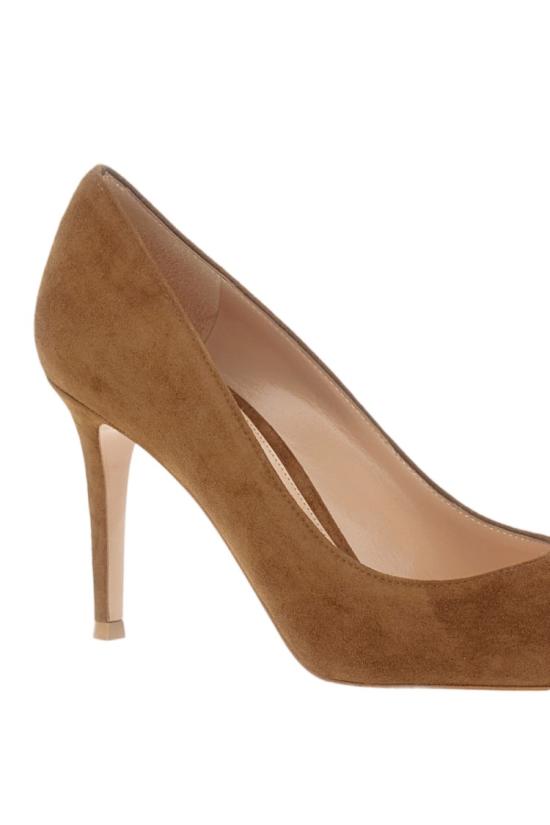 25FW 지안비토로시 힐/펌프스 G2458085RICCAMTEXA Brown - GIANVITO ROSSI