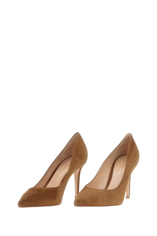25FW 지안비토로시 힐/펌프스 G2458085RICCAMTEXA Brown - GIANVITO ROSSI