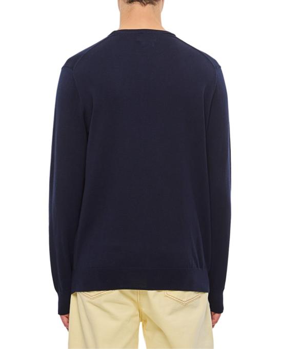  폴로 랄프로렌 포니 로고 자수 피마 코튼 스웨터 710684957001HUNTERNAVY Blue - POLO RALPH LAUREN