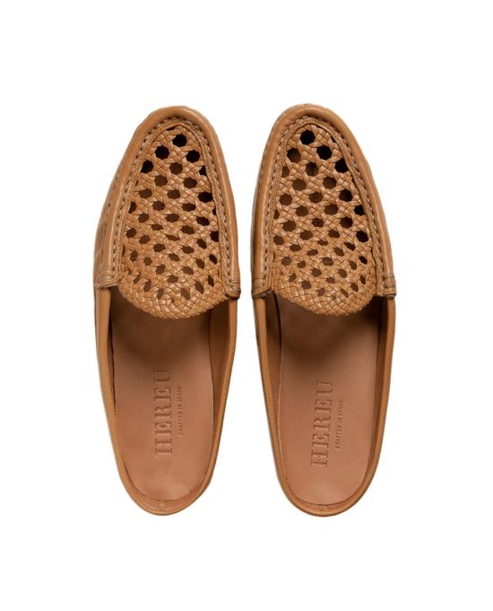  헤레우 뮬/슬리퍼 MURIWFS25LIGHTCAMEL Brown - HEREU