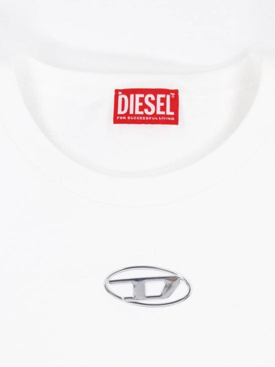 26FW 디젤 T-Norm Iod 반팔 티셔츠 A20297 0JMBB 141 WHITE - DIESEL