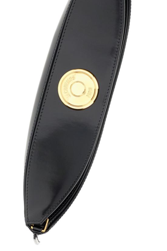 25FW 자크뮈스 오발로 숄더백 BAW00438AC18A01990 Black - JACQUEMUS