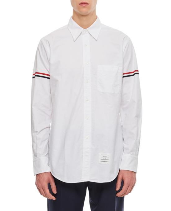  톰브라운 옥스포드 암밴드 클래식 셔츠 MWL150EF0313100 White