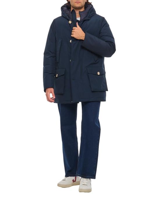 울리치 패딩 CFWOOU0483MRUT0001MLB Blue - WOOLRICH