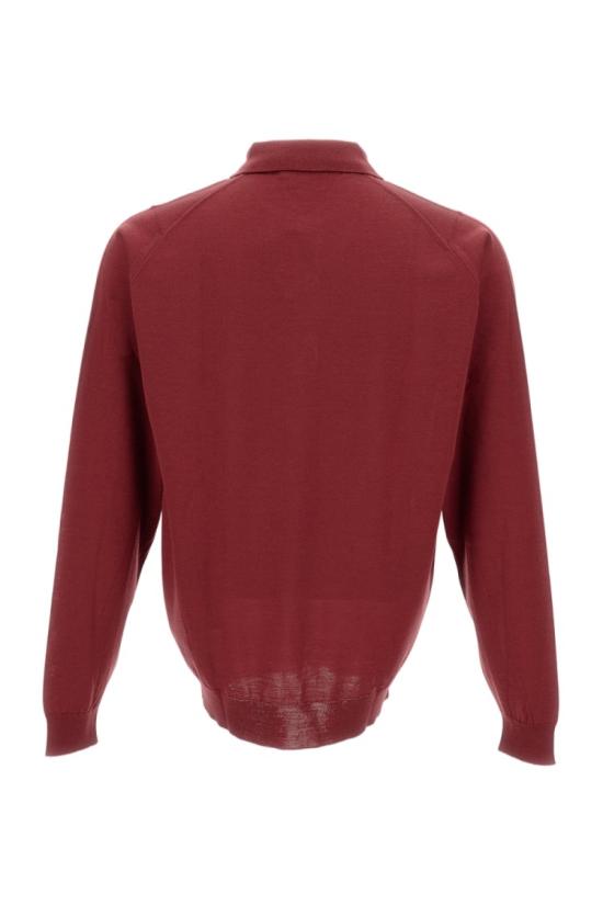 25FW 존스메들리 스웨터 BELPERWOOLFRED Red - JOHN SMEDLEY