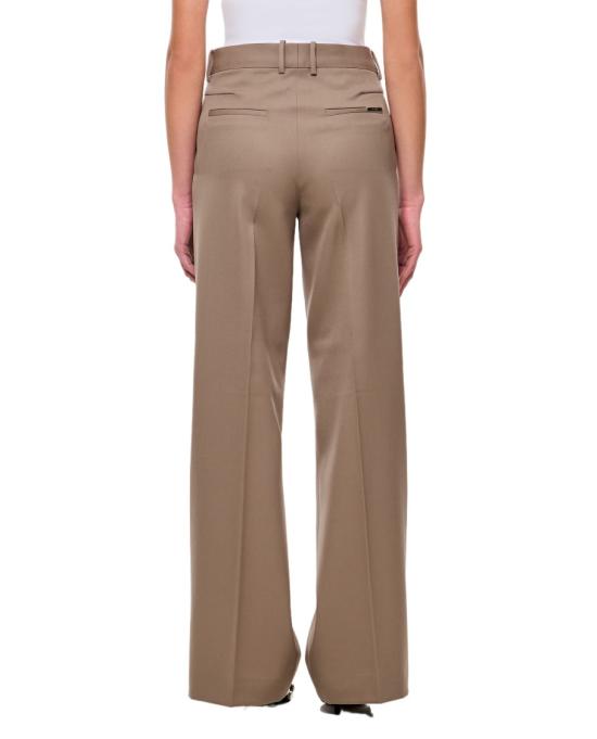 25SS 디 아티코 스트레이트 팬츠 250WCP00253WWW046AA215 Brown - THE ATTICO