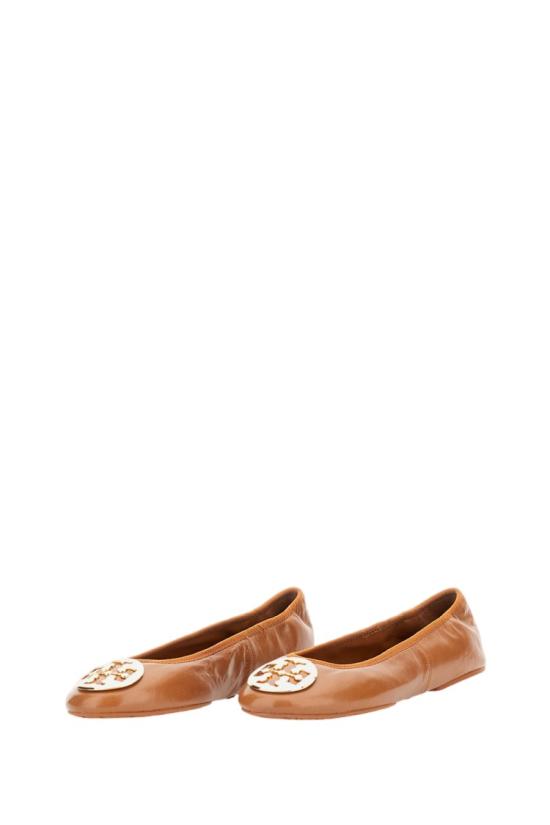 26SS 토리버치 발레 플랫 175134240 Brown - TORY BURCH