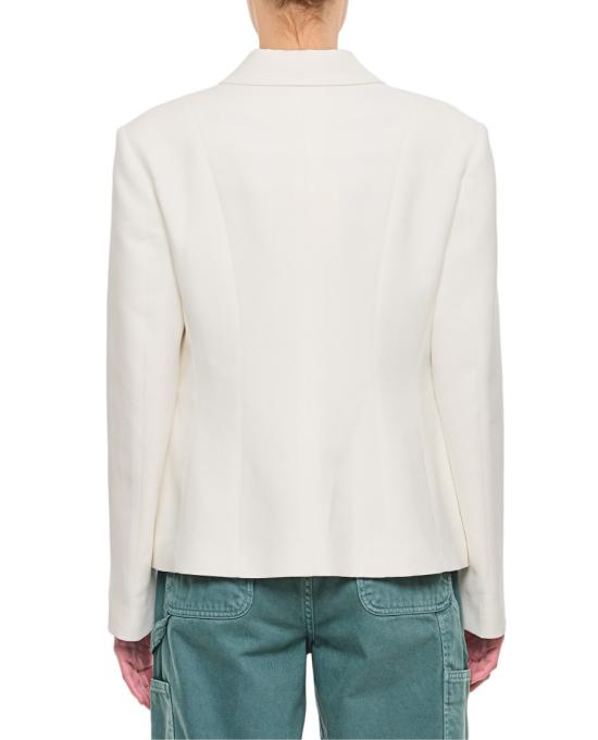 25SS 웨일즈보너 수트 자켓 WS25JA16CO03000 White - WALES BONNER