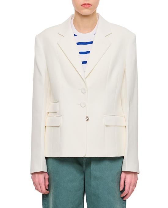 25SS 웨일즈보너 수트 자켓 WS25JA16CO03000 White