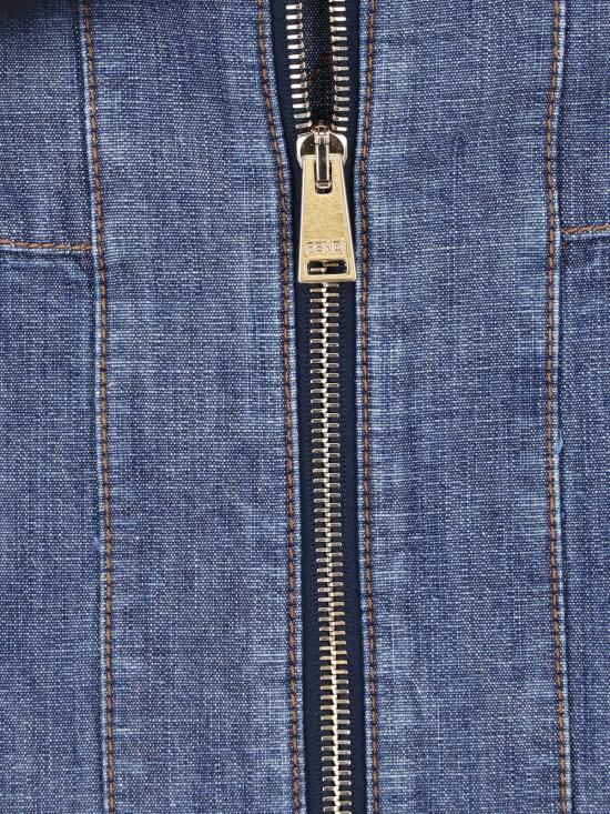 26FW 펜디 데님 스커트 FLQ609 AW8H F0QB0 Blue - FENDI