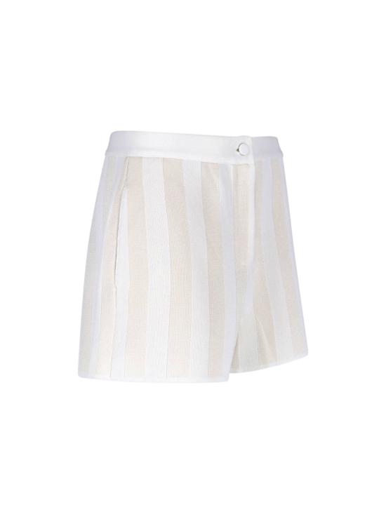 26FW 펜디 숏팬츠 FZR830 AYBY F08QQ White - FENDI